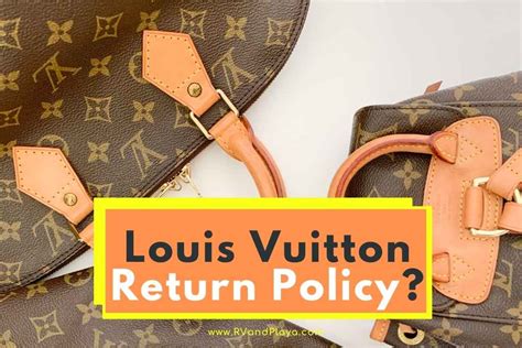 louis vuitton return policy 2021|Louis Vuitton return policy 2022.